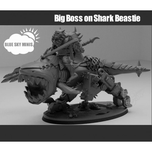 Beastboss on Squigosaur / Mozrog Skragbad